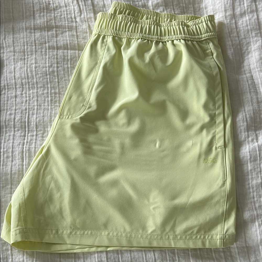 DSG Men's Athletic Shorts - Lime Green